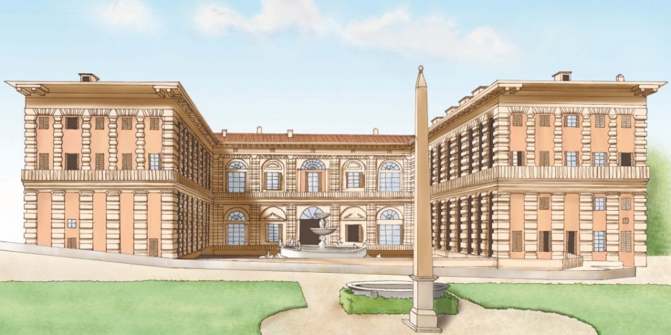 Un capitombolo nel giardino di Boboli 1