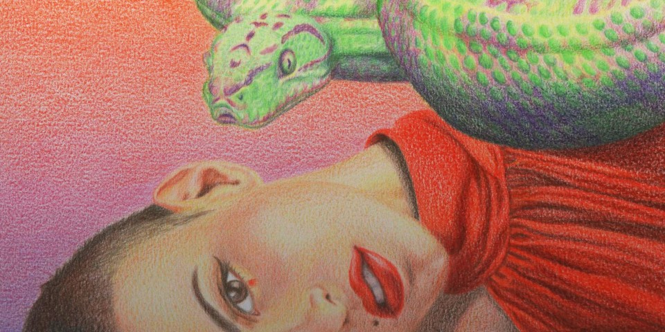 La ragazza col serpente